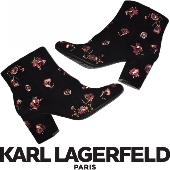 karl lagerfeld paris saxe ankle boot